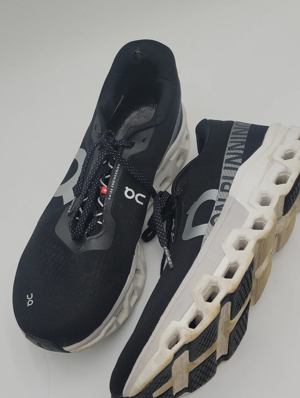 On Running Cloudmonster 2 Black Frost Sneakers Shoes size 12.5